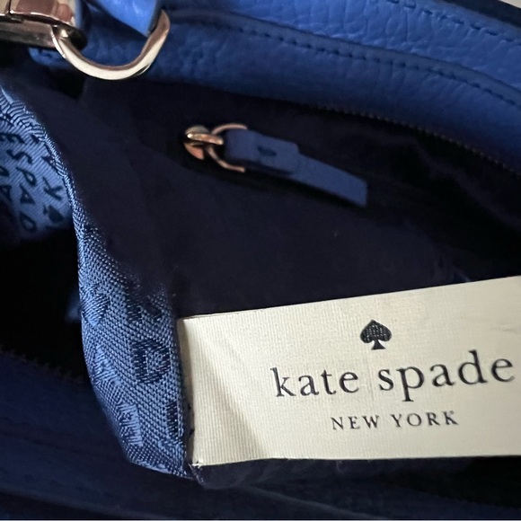 Kate Spade Chester Street Small Allyn Periwinkle Blue Satchel - Picture 12 of 16